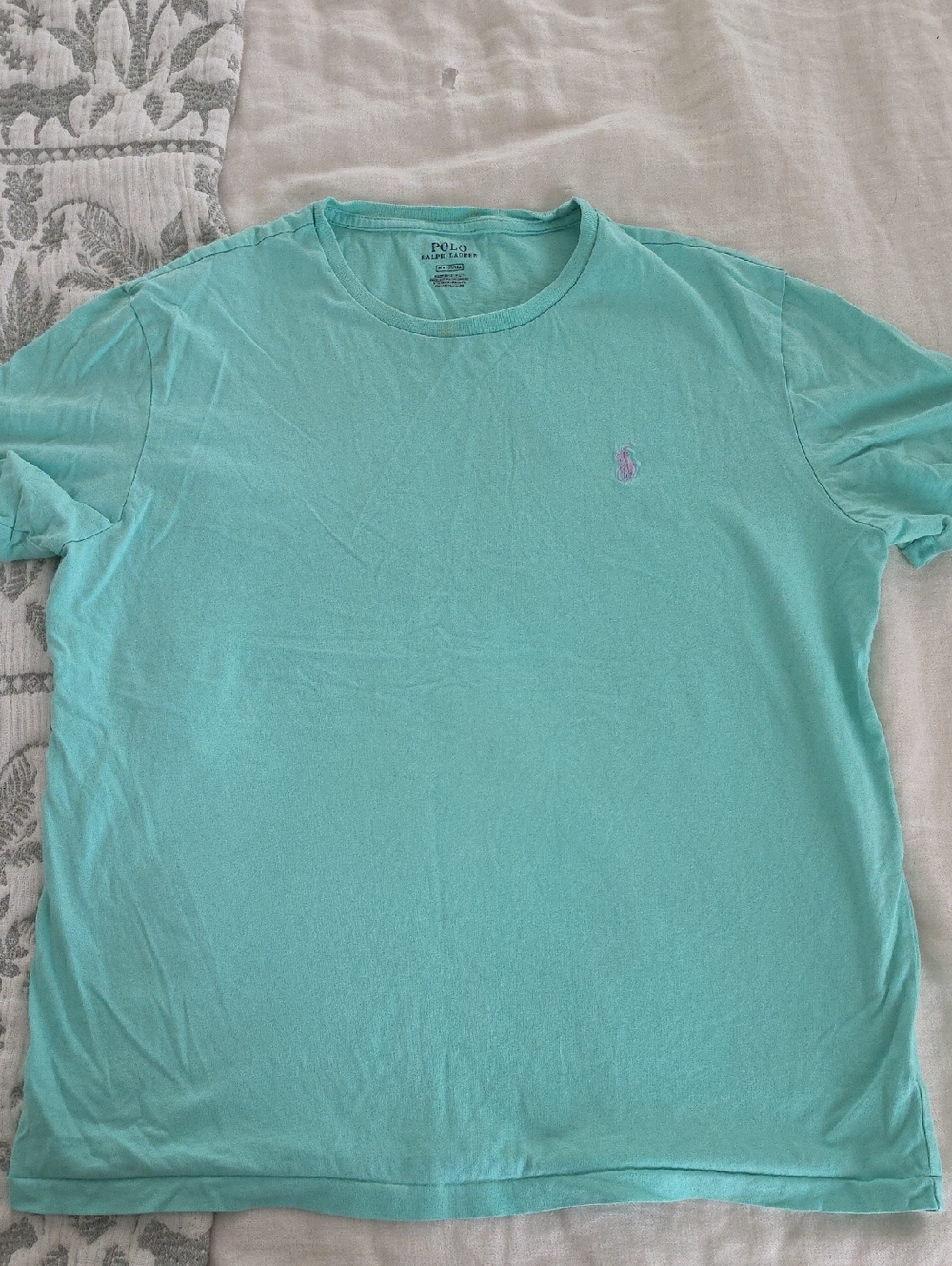 Polo by Ralph Lauren Mint Green Crewneck T-Shirt